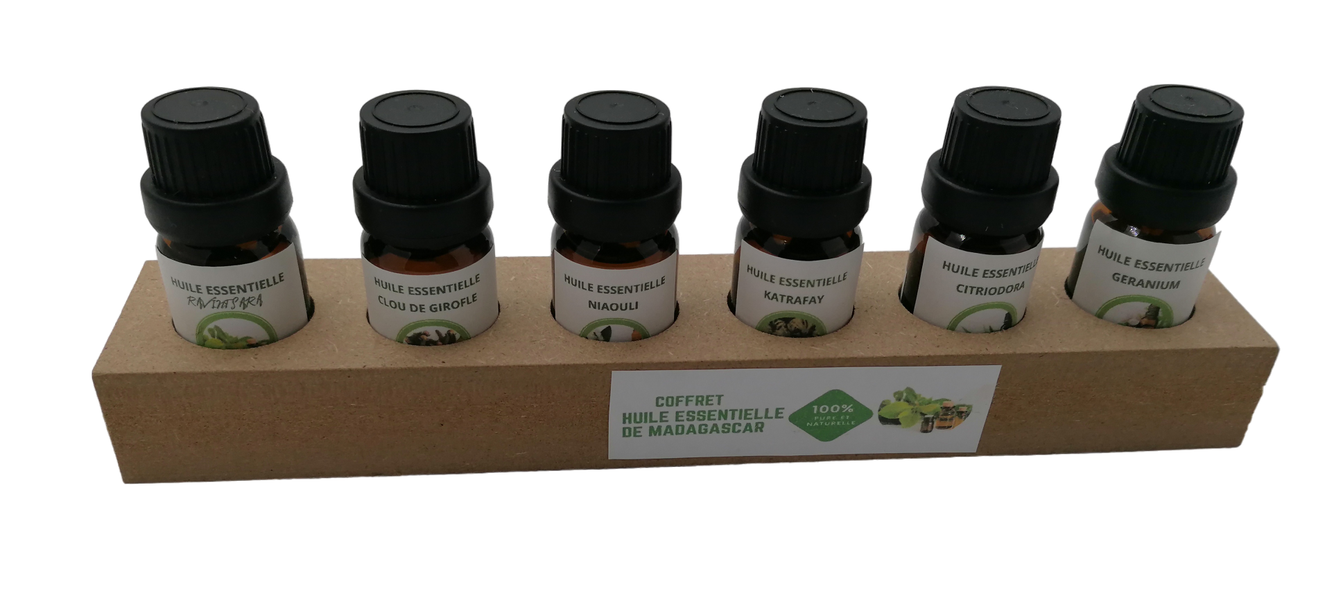 COFFRET DE 6 HUILES ESSENTIELLES