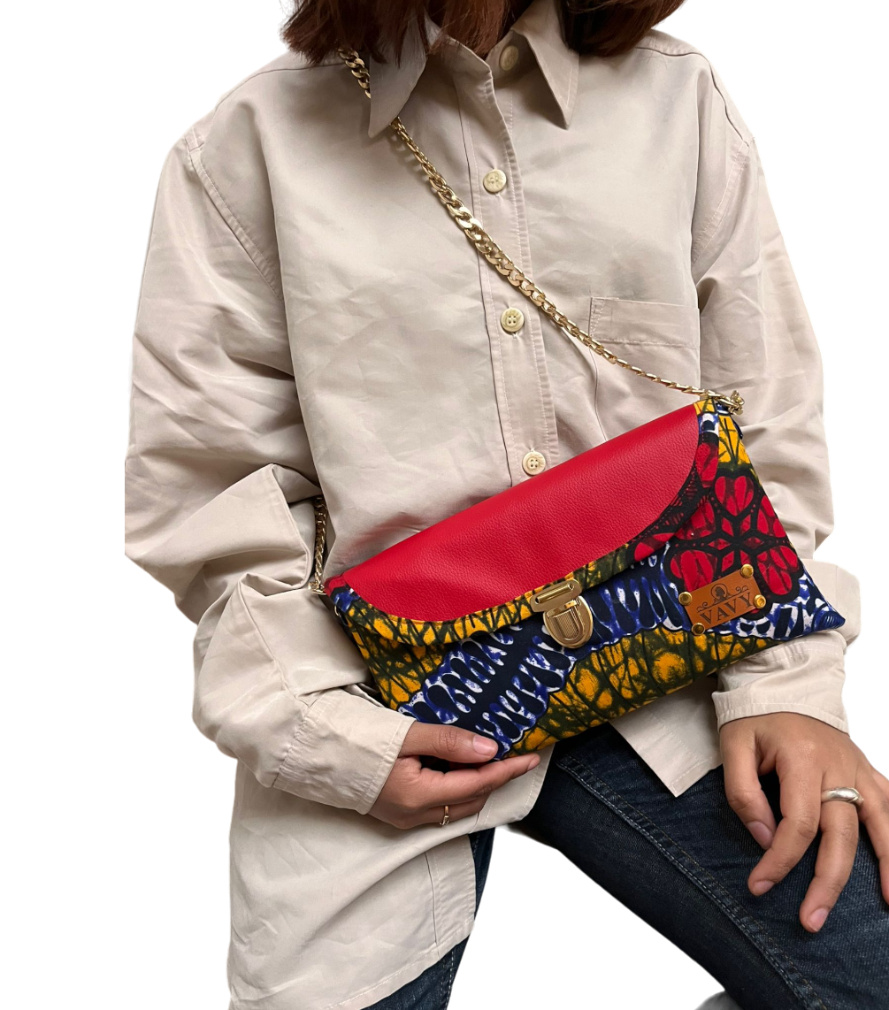 Pochette MAEVA CLUTCH MM en wax