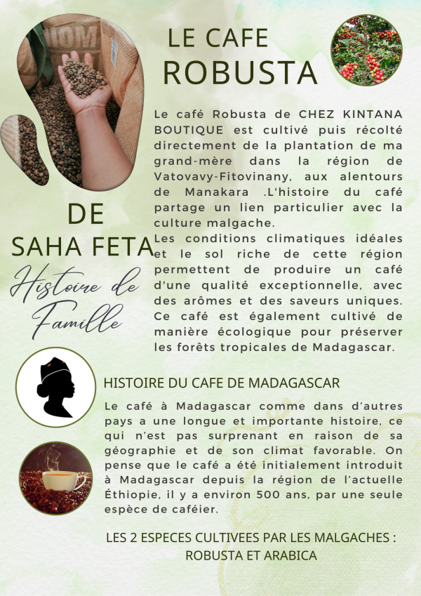 CAFE EN GRAINS ROBUSTA 100G – Image 4