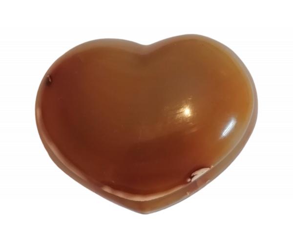 CORNALINE EN FORME DE CŒUR