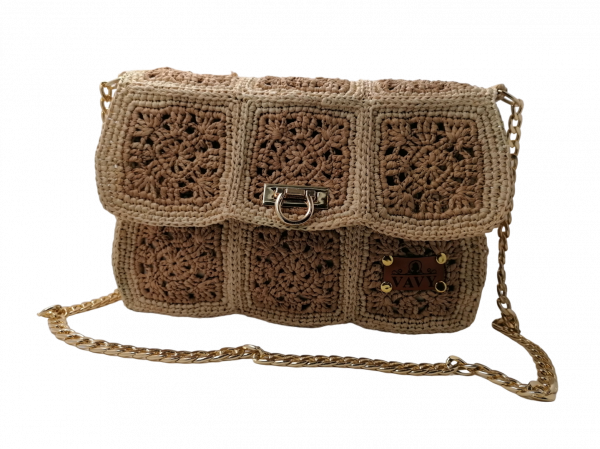 FASY BAG MM en raphia crochet