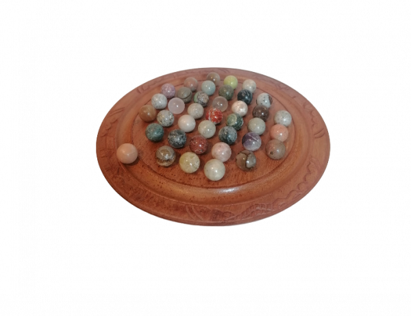 JEU SOLITAIRE EN PALISSANDRE