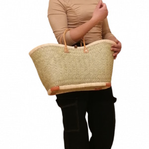 PANIER CABAS EN JONC GM